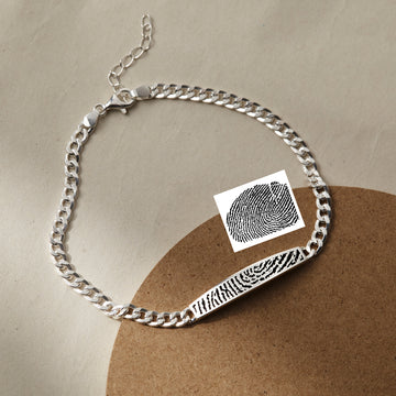 Custom Fingerprint Bracelet