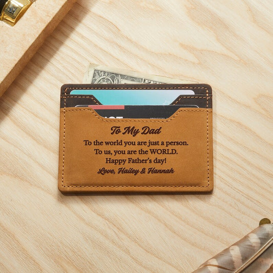 Card Holder Wallet For Dad