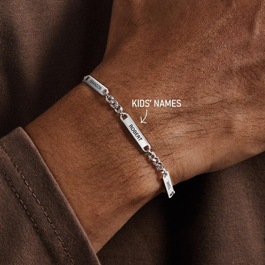 Kids Name Bracelet For Men