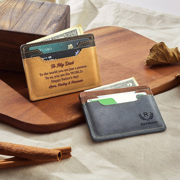 Card Holder Wallet For Dad