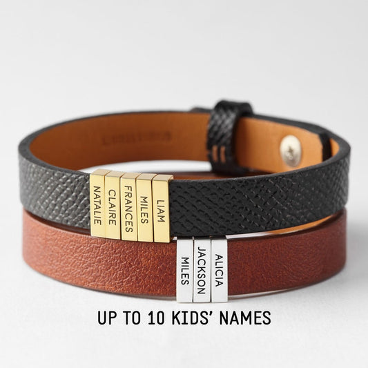 Children's Name Bracelet For Dad