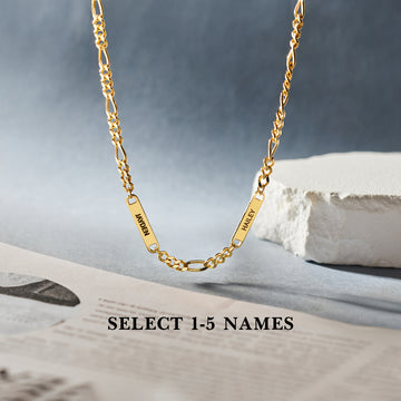 Men Necklace With Custom Names