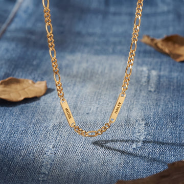 Men Necklace With Custom Names