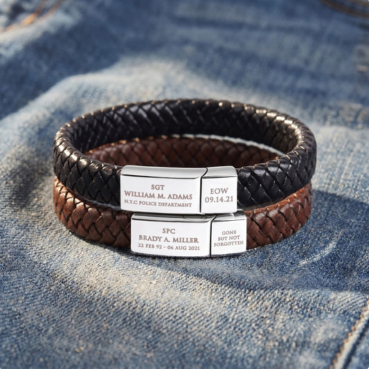 Military Memorial Bracelet