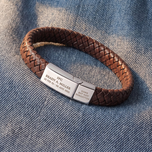 Military Memorial Bracelet