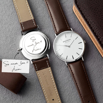 Handwriting Wrist Watch For Men