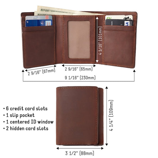 Trifold Wallet For Men