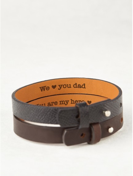 Secret Message Bracelet For Dad