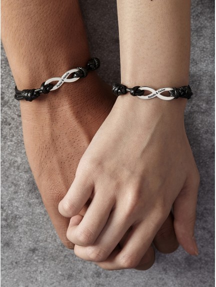 Couple's Infinity Bracelets