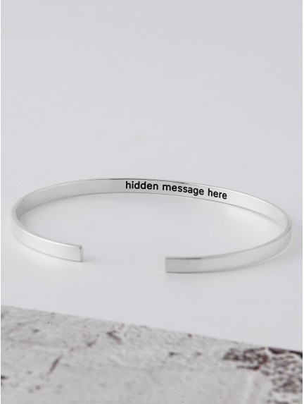 Hidden Message Bracelet for Men