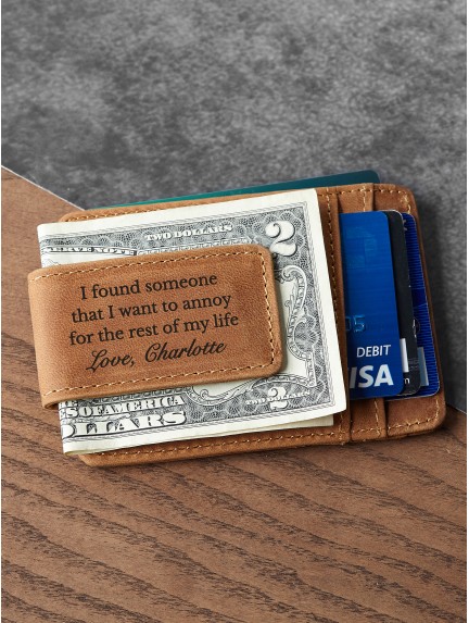 Personalized Money Clip For Him