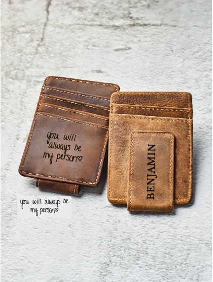 Personalized Money Clip With Handwriting