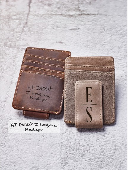 Personalized Money Clip With Handwriting