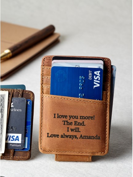 Personalized Money Clip For Men