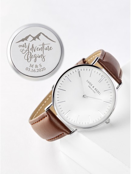Engraved Watch For Groom