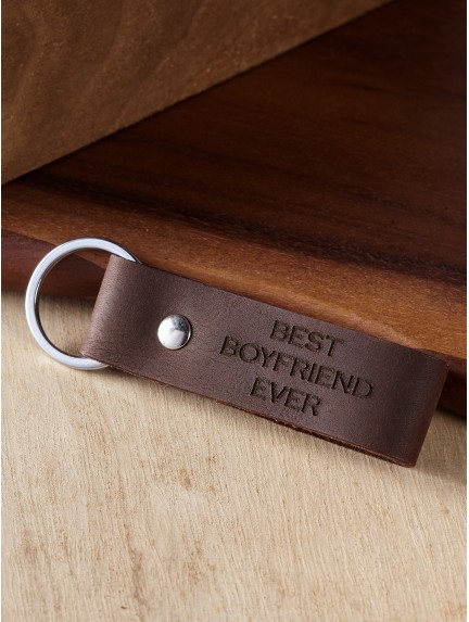 "Best Boyfriend Ever" Personalized Keychain for Boyfriend