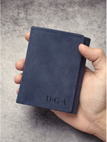 Handwriting Trifold Wallet For Men