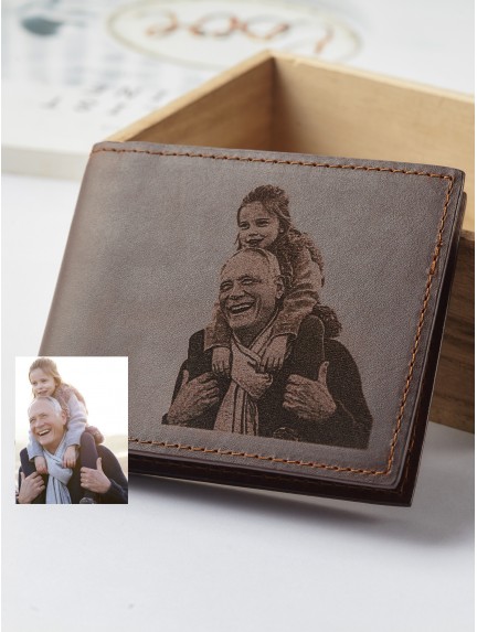 Personalized Picture Wallet For Grandpa
