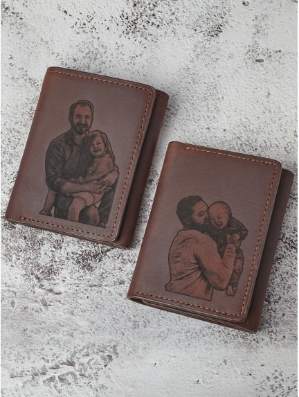 Personalized Photo Trifold Wallet